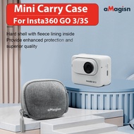 aMagisn Mini Carrying Case for Insta360 GO 3/3S Storage Case Bottom Opening Design Insta360 GO 3 Acc