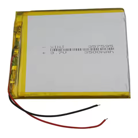 3.7V 3500mAh 12.95Wh Polymer Li Lithium Battery 357595 Li-po Cell For GPS PSP DashCam E-Book Music G