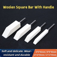 Grinding Machine Polishing Blanket Wool Polishing Strip With Handle Wool Strip Mirror Wool Blanket