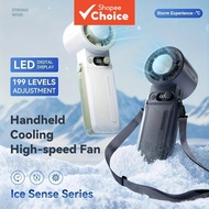 Tiankeplus TF30ultra Mini Fan Turbo High-Speed Cooler 53H Ultra 10000mAh 199 Level LED Display Folda