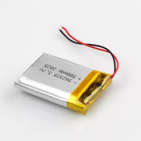 1-10PCS 3.7V 500mAh Lithium Battery 582535 602535 Li-ion Batteries Rechargeable PH2.0 2Plug for Tire