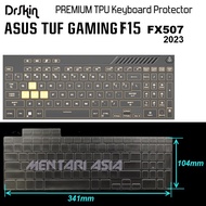 ASUS TUF Gaming F15 2023 FX507 Keyboard Protector - DrSkin Premium TPU