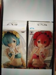 REM RAM 雷姆 拉姆 結婚 婚纱 EXQ BANPRESTO