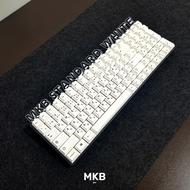 [READY STOCK] Full Build Custom Mechanical Keyboard Build DK100 MKB Sakura & MKB Standard White Keyc