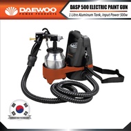 DAEWOO DASP500 ELECTRIC PAINT GUN WITH ALUMINIUM 1 LITRE TANK 500W