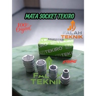 MATA TEKIRO 1/ 2 INCH SOCKET WRENCH 6 PT 14,17,19,22,24,27,28 MM SOCKET BIT/ CHILDREN'S SOCKET/