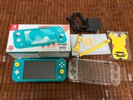 Nintendo Switch Lite 主機 藍綠色/附動物森友會數位版