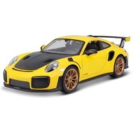 Maisto 1/24 Porsche 911 GT2 RS Maisto 2018 Porsche 911 GT2 RS Race Sports Car Diecast Car Diecast Mo