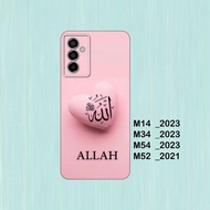 HP Silicone Samsung M14, Samsung M34, Samsung M54, Samsung M52 - Case casing cover Flexible Blackhp