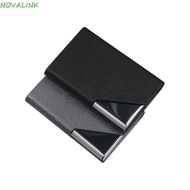 NOVALINK Business Card Holder Metal Display Stander Desktop Storage  Fashion Stainless Steel Cards S