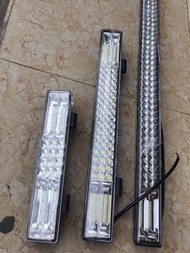 Led Bar Đá Còi Led Cây 3 hàng bóng trợ sáng đá còi led nháy đa chế độ đá kèn cực chất 12v-24v