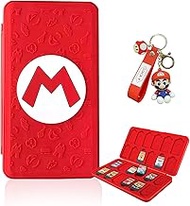 Switch Games Case Holder, Game Card Case for Nintendo Switch, 48 Slots Game Card Organiser (24 TF 24