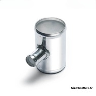 2.5" To 2.5" T-Pipe Aluminum Pipe 63mm To 63mm T Shape Tube Pipe for 25mm for Honda Civic Sedan 12-1