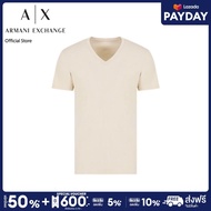 AX Armani Exchange เสื้อยืดผู้ชาย รุ่น AX 8NZT75 ZJA5Z1934 - สีเบจ