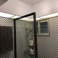 BTO HDB toilet bathroom mesh grill to Frosted Acrylic Ambient lighting T5 led