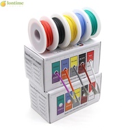 LONTIME Flexible Silicone Wire Professional 24/22/20/18AWG Copper Wire Stranded Cable