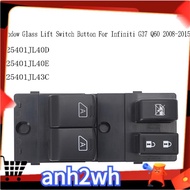 25401JL40D Power Window Control Switch Glass Lift Switch Button for  G37 Q60 2008-2015 25401JL40E 25