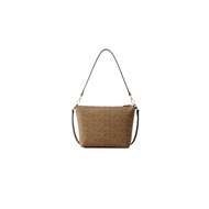 FION Monogram PVC with Leather Duotone Crossbody and Shoulder Bag