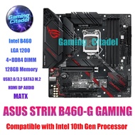 Used ASUS RIG STRIX B460-G GAMING DDR4 MATX Motherboard LGA 1200 Compatible with Intel 10th Core Pro