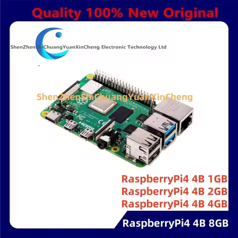 Raspberry Pi 4 Model B Original official 4B RAM 1GB 2GB 4GB 8GB Pi4B