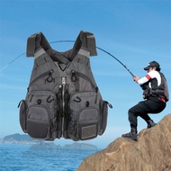 Fish Fishing Vest Rock Fishing Clothing Boat Fishing Sea Fishing Lure Multifunctional Vest Multi-poc