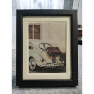 Wooden Frame Minimalist Black Photo Frame/ 8R (20x25cm) 6R/ (15x20cm)