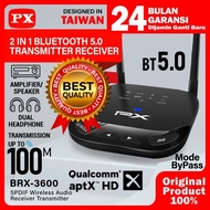 BLUETOOTH RECEIVER AUDIO 5.0 APTX HD OPTIC WIRELESS STEREO PX BTR-1500