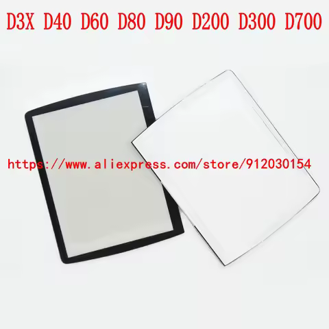 New LCD Screen Window Display (Acrylic) Outer Glass For NIKON D3X D40 D60 D80 D90 D200 D300 D700 Cam