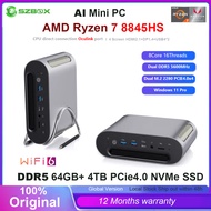 AMD Ryzen 7 8845HS Mini PC (up to 5.1GHz) Windows 11 Pro DDR5 5600Mhz PCie4.0 NVMe SSD WIFI6 BT5.2