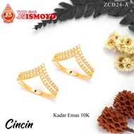 Cincin Emas Lovely Double J5 Ismoyo