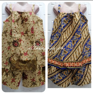"Terno Batik 100% Cotton – Plus Size (M-4XL), Pambahay & Panglakad Terno for Women, Sleeveless & Paj