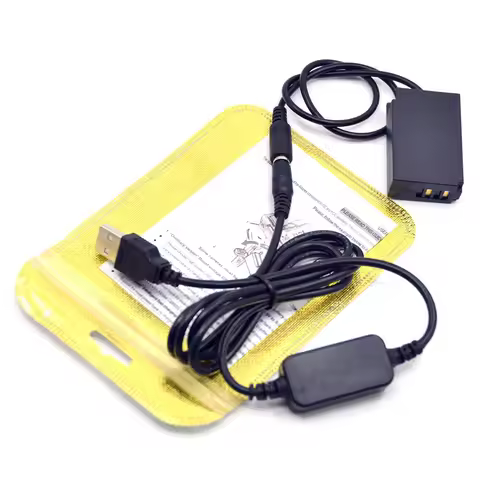EP-5C DC Coupler EN EL20 Dummy Battery+EH5A Mobile Power Bank Charger USB Cable for Nikon P1000 1AW1
