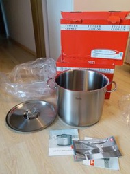100% NEW Fissler Germany 18/10 Stainless steel Original Profi 12.5 L Pot