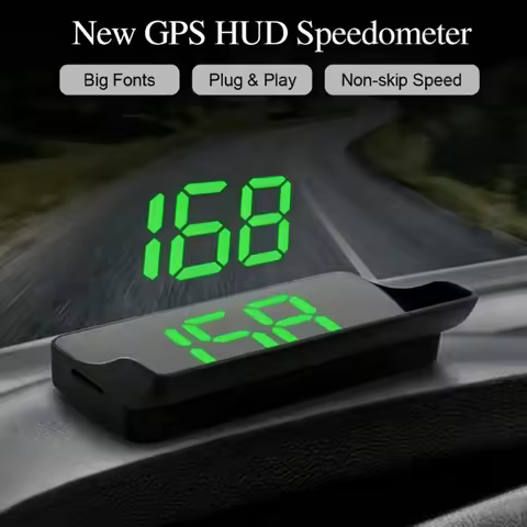 M2 Head Up Display Car Universal Speedometer KMH HUD USB Cable Plug & Play GPS & Beidou Dual Satelli