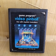 Original ATARI Game Video Pinball Cartridge Cassette 1981