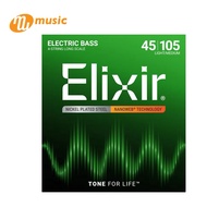 สายกีตาร์เบส ELIXIR Light/Medium NICKEL NANO-4 SET 045-105 #14077