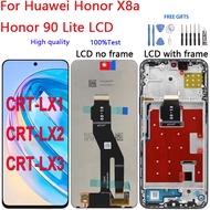 For Huawei Honor X8a/Honor 90 Lite,CRT-LX1, CRT-LX2, CRT-LX3,CRT-NX1 LCD Display Touch Screen Digiti