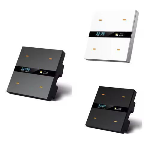 Tuya Zigbee Smart Scene Switch Lighting Smart Control Scene Control Switch Panel Smart Socket Smart 