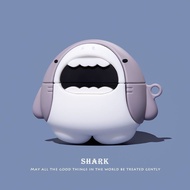 For GOOJODOQ J201 J206 J228 J229 Earphone Case Personality Shark Pattern