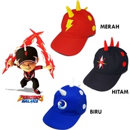 Boboiboy Character Baseball Cap For Boys Aged 3-7 Years