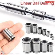 SIRENU8Y0C Linear Ball Bearing Nickel Plated CNC Part Chrome Steel LM3UU LM4UU LM5UU LM6UU