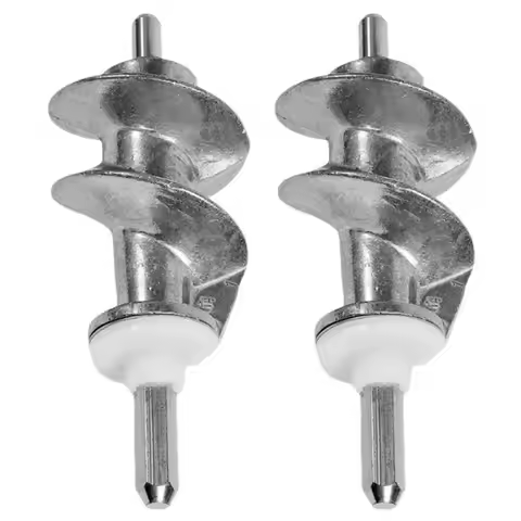 A21F-2Pcs 115Mm Meat Grinder Screw Auger Parts Mincer Screw SS-989843 For Moulinex HV2 ME20 HV3 HV4 