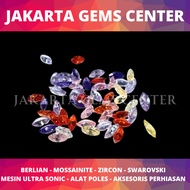 Markis Gem 2.5x5 mm Cubic Zirconia AAA Marquise Cut