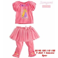 [ANGELBABYONLINESTORE] P30222 Princess Girl Rapunzel 2pcs Set (1y, 2y, 3y, 4y)