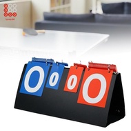 [Lovoski] 4 Digit Scoreboard Team Games Sport Scorekeeper Portable Scoreboard Tabletop Scoreboard fo