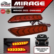 Rear Bumper Light Mitsubishi Mirage G4 2022 Onwards Arrow LED Light Type RBL Light Arrow Type FS