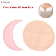 HE  Castor Oil Breast Pads Reusable Castor Oil Pack Compress for Women Daily Use n