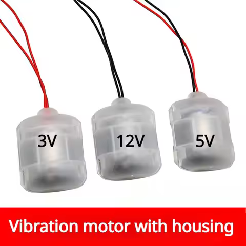 Micro Mini R260 Vibration Motor DC 3V 5V 12V With housing Vibrator For Electric Massager Vibrating F