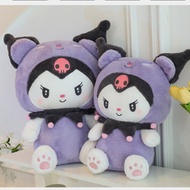 Purple Kuromi teddy bear size 80cm, high quality imported teddy bear