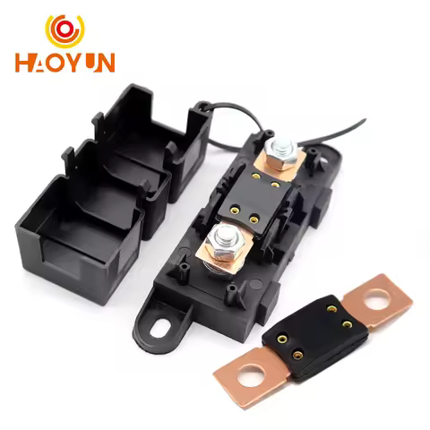 ANM-H3 32V MEGA Fuse Block ANL Bolt-on Blade Fuse Holder Flat Type Fuse For Car Boat 80A 100 125A 15
